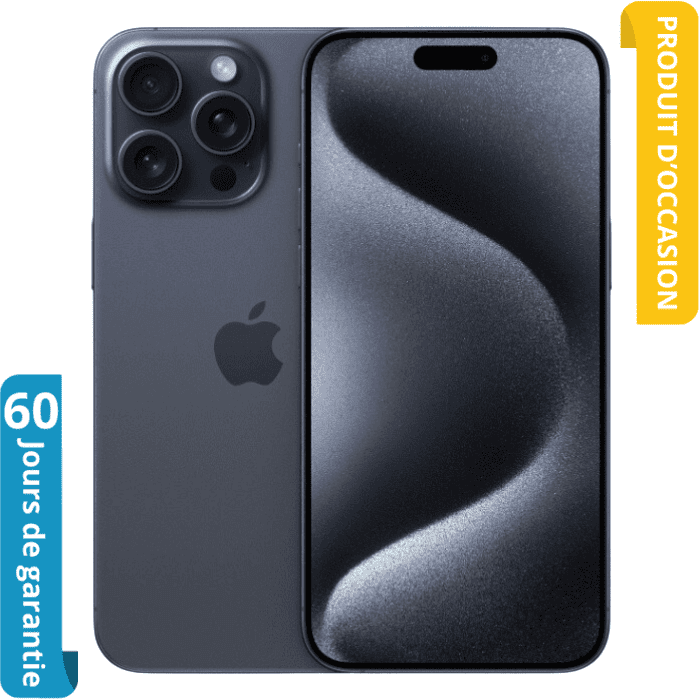 iphone 15 Pro bleu prix Maroc