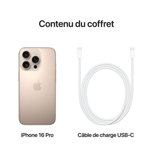 iPhone 16 pro desert Prix Maroc