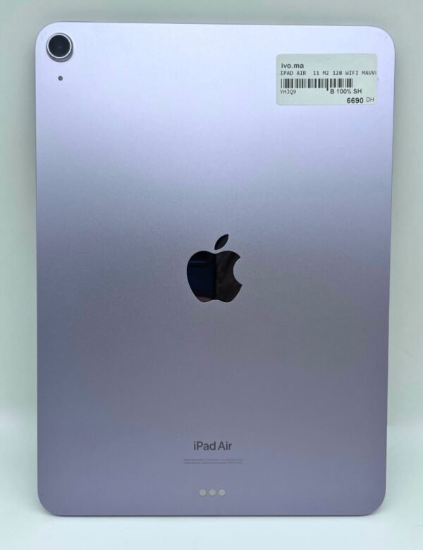 iPad Air M2 11" 128 Mauve Wifi Occasion 100% – Image 2