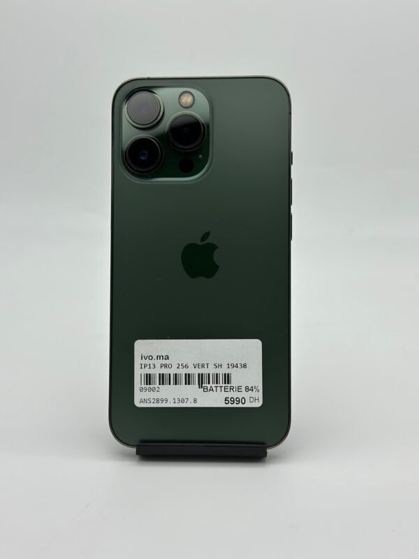 iPhone 13 Pro 256G Vert Occasion (Batterie 84%) – Image 2