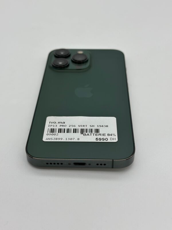 iPhone 13 Pro 256G Vert Occasion (Batterie 84%) – Image 7