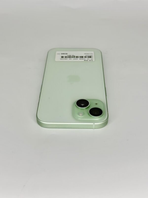 iPhone 15 128Go Vert Occasion (Batterie 99%) – Image 6